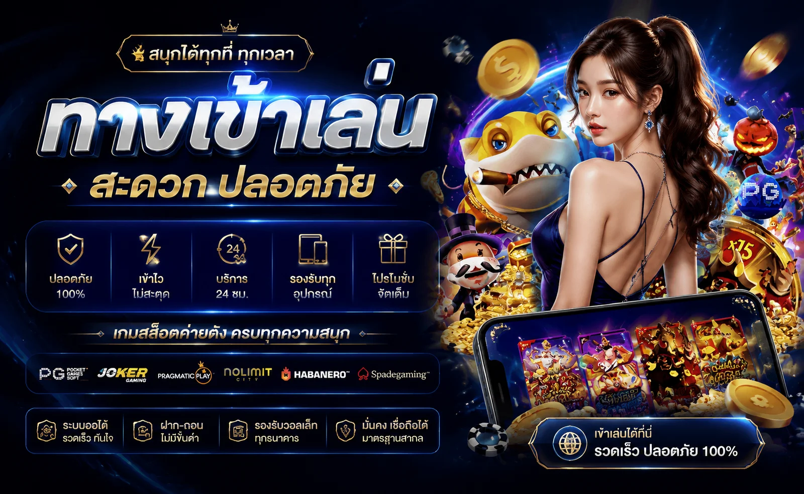 ทดลองเล่นสล็อต PGRICH88 ฟรี ไม่ต้องสมัครก่อน
